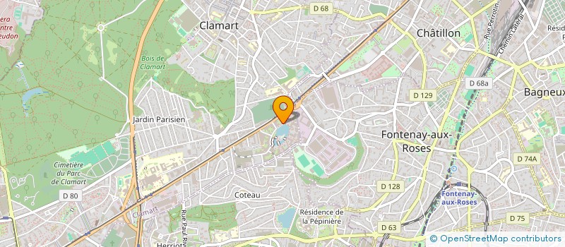 localisation de l'entreprise BEE GROUPE à CLAMART