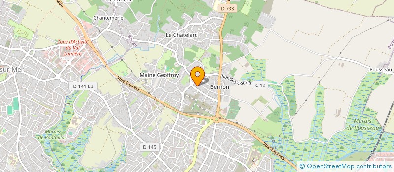 localisation de l'entreprise BEE HAPPY  ROYAN