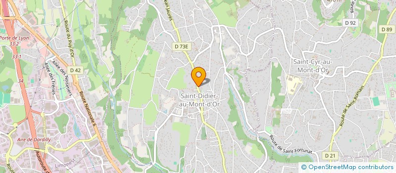 localisation de l'entreprise BEE HOME  SAINT-DIDIER-AU-MONT-D'OR