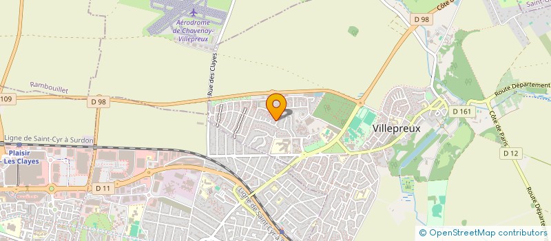 localisation de l'entreprise BEE KARE  VILLEPREUX