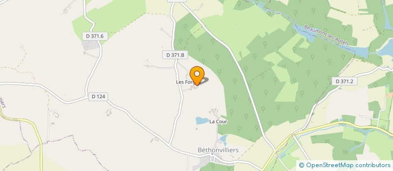 localisation de l'entreprise BEE'LIVE à BETHONVILLIERS