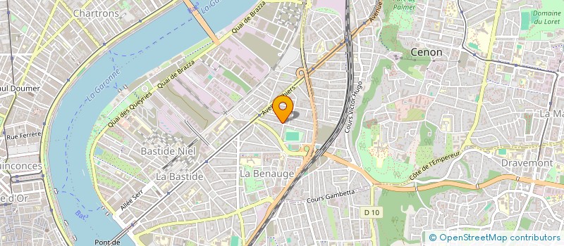 localisation de l'entreprise BEE'MO  ARTIGUES-PRES-BORDEAUX