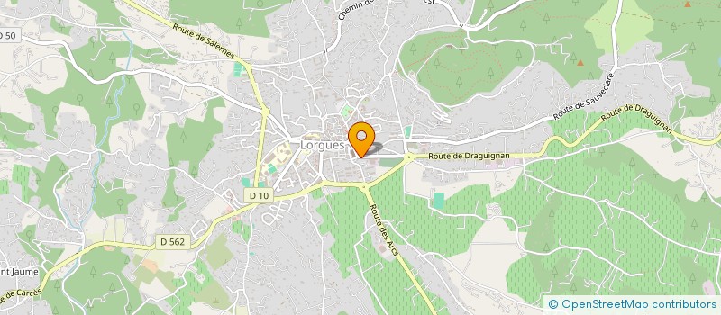 localisation de l'entreprise BEE'OSPHERA ASSOCIATION  LORGUES