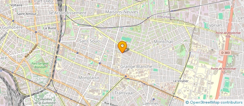 localisation de l'entreprise BEE PRODUCT  LYON