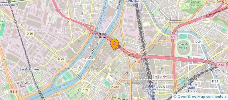 localisation de l'entreprise BEE READY CONCIERGERIE à SAINT-DENIS