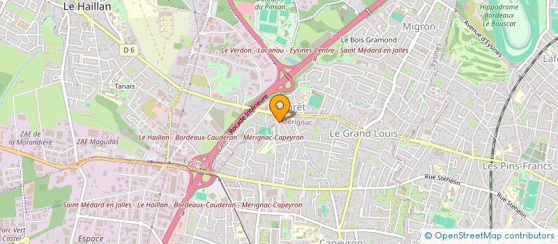 localisation de l'entreprise BEE SMILE  MERIGNAC