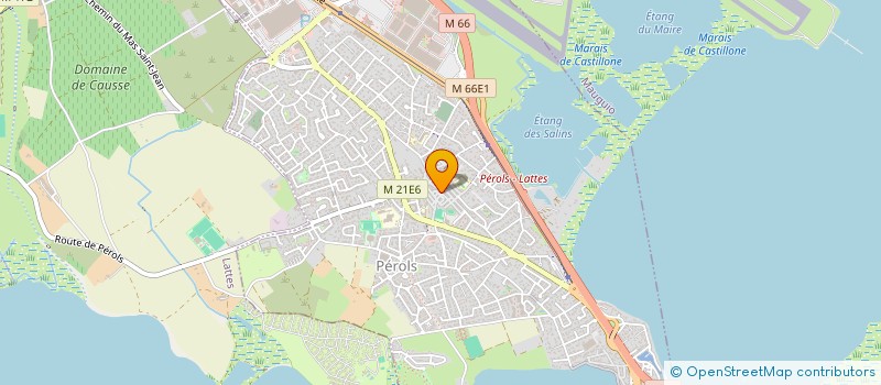 localisation de l'entreprise BEE SPEED à PEROLS