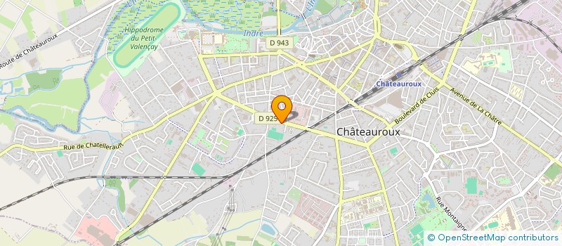 localisation de l'entreprise BEE T GLOW à CHATEAUROUX