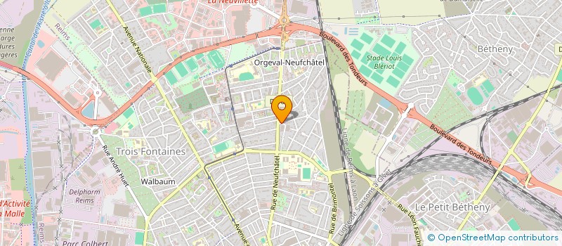 localisation de l'entreprise BEE YOU  REIMS