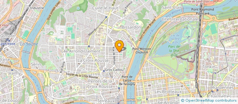 localisation de l'entreprise BEE4 à LYON