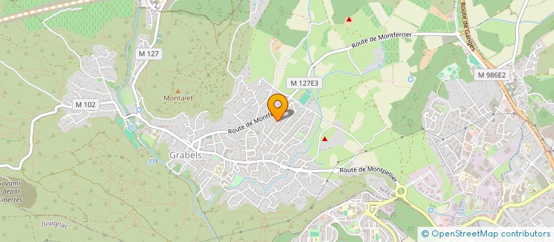 localisation de l'entreprise BEEBABY à GRABELS
