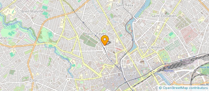 localisation de l'entreprise BEEBIKE 2 à NANTES
