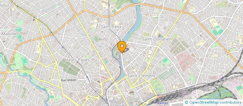 localisation de l'entreprise BEEBIKE à NANTES