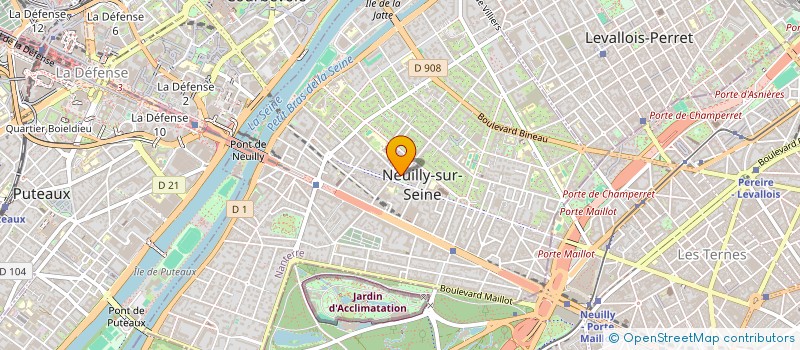 localisation de l'entreprise BEECEE TECHNOLOGIE à NEUILLY-SUR-SEINE