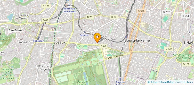 localisation de l'entreprise BEECH à SCEAUX