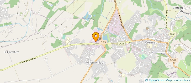 localisation de l'entreprise BEECLEAN à SAINT-SAVIN