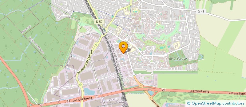 localisation de l'entreprise BEECYCLETTE  COMBS-LA-VILLE