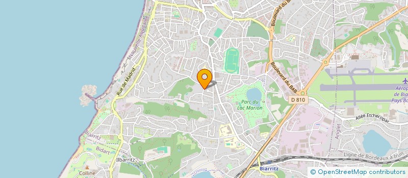 localisation de l'entreprise BEEF DEDE à BIARRITZ