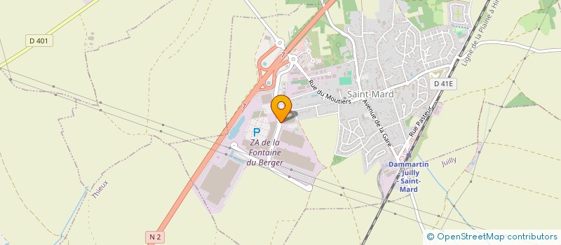 localisation de l'entreprise BEEF HOUSE  SAINT-MARD