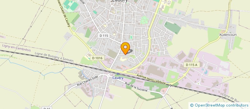 localisation de l'entreprise BEEF PROJECT à CAUDRY