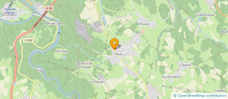 localisation de l'entreprise BEEFOX  LES VILLETTES