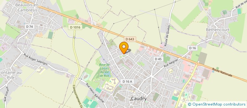 localisation de l'entreprise BEEHAPPY  CAUDRY