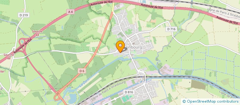 localisation de l'entreprise BEEHIVE  STEINBOURG