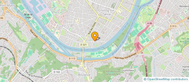 localisation de l'entreprise BEEJ  CROISSY-SUR-SEINE