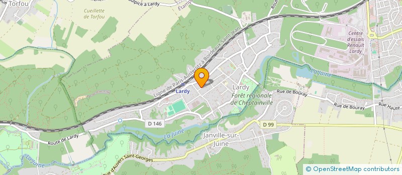 localisation de l'entreprise BEELEAF MANAGEMENT à LARDY