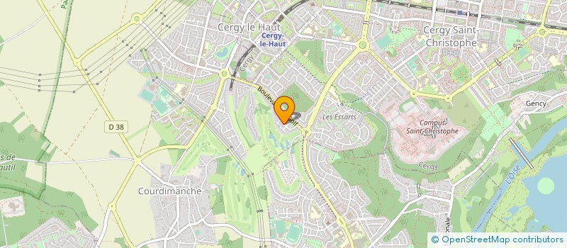 localisation de l'entreprise BEELECTRIC  ANDRESY