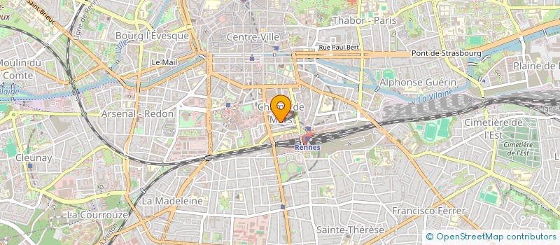 localisation de l'entreprise BEELYBUZZ  RENNES