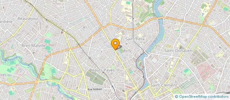 localisation de l'entreprise BEEM  NANTES