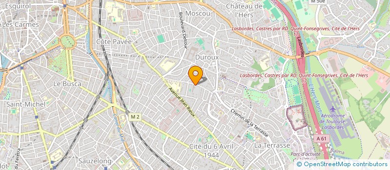 localisation de l'entreprise BEEM ALLIANCE à TOULOUSE