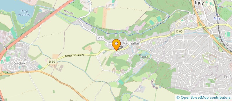 localisation de l'entreprise BEEMM  VAUHALLAN