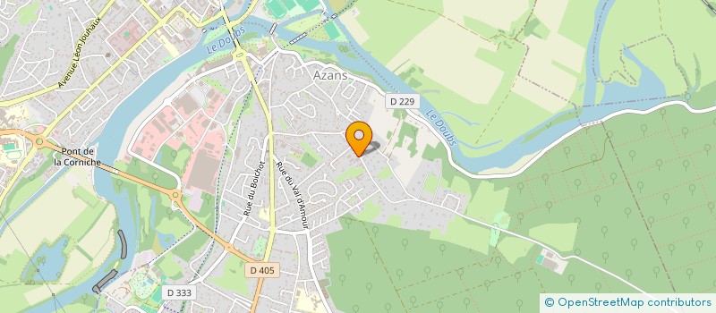 localisation de l'entreprise BEEMTECK à DOLE