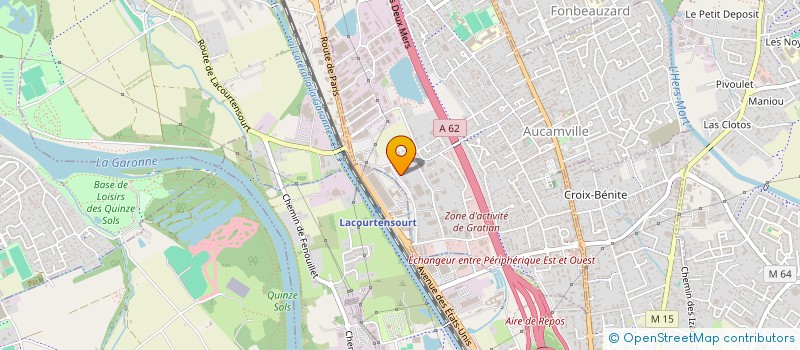 localisation de l'entreprise BEENET à AUCAMVILLE