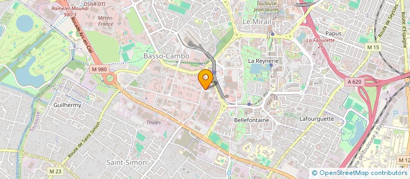 localisation de l'entreprise BEENETIC SYSTEMS à TOULOUSE