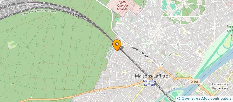 localisation de l'entreprise BEENOVATECH  MAISONS-LAFFITTE