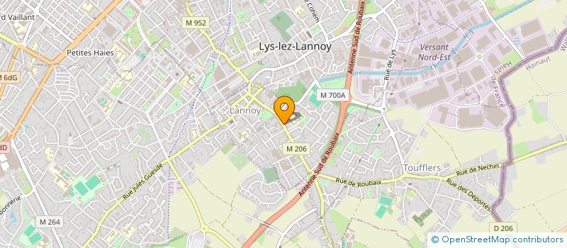 localisation de l'entreprise BEEOTIFUL  LYS-LEZ-LANNOY