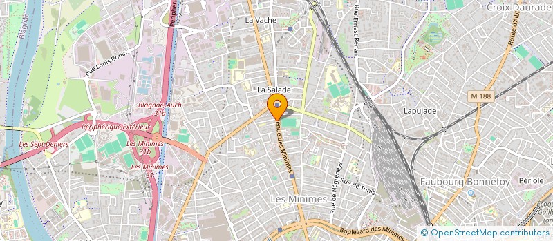 localisation de l'entreprise BEEP BEEP ASSURANCES à TOULOUSE