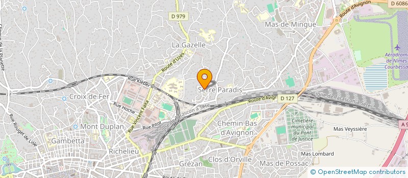 localisation de l'entreprise BEEP BEEP TAXI & CO  NIMES