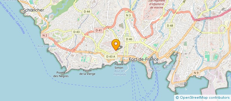 localisation de l'entreprise BEEPWAY GREEN MOBILITY  FORT-DE-FRANCE