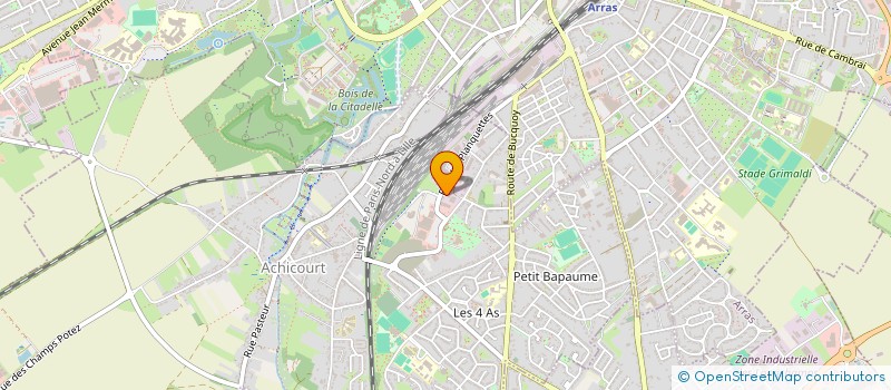 localisation de l'entreprise BEEQ INI  ACHICOURT