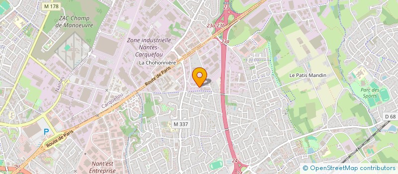 localisation de l'entreprise BEER MC  SAINTE-LUCE-SUR-LOIRE