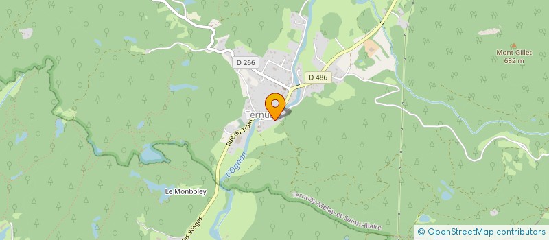 localisation de l'entreprise BEEROLOGIST'S LAB  TERNUAY-MELAY-ET-SAINT-HILAIRE