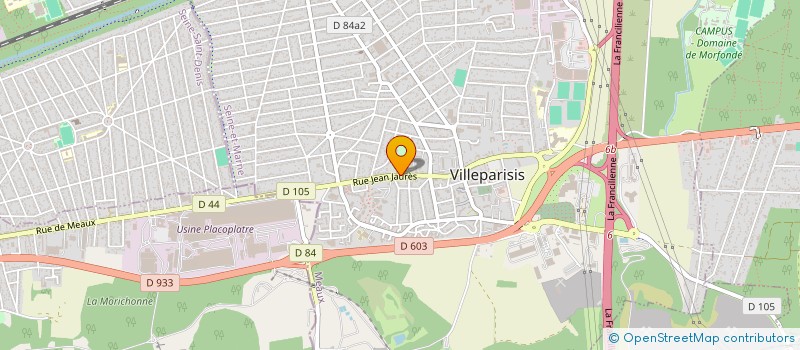 localisation de l'entreprise BEERSHEBA CCM  VILLEPARISIS