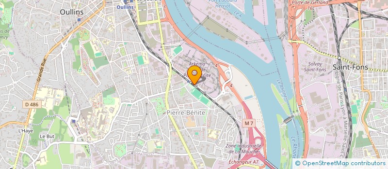 localisation de l'entreprise BEERTALES  OULLINS-PIERRE-BENITE