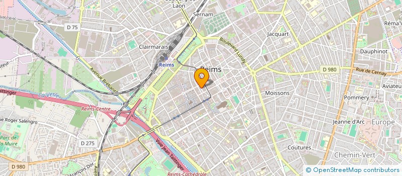 localisation de l'entreprise BEES  REIMS