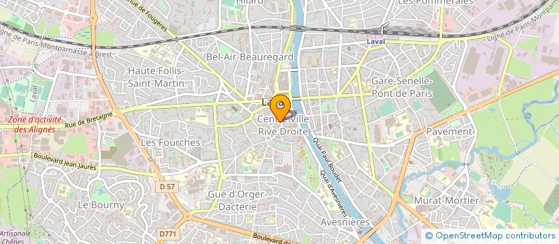 localisation de l'entreprise BEES - BUSINESS EXPORT ETUDE DE SOLUTION à LAVAL