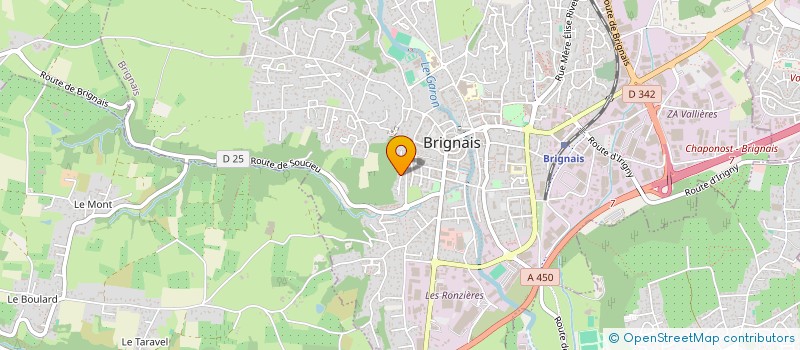 localisation de l'entreprise BEES PARTICIPATIONS à BRIGNAIS